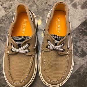 Sperry Tan Boat Shoes